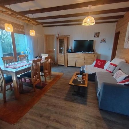 Chalet Au Bois Des Ecureuils Classe Trois Etoiles. Muhlbach-sur-Munster Bagian luar foto