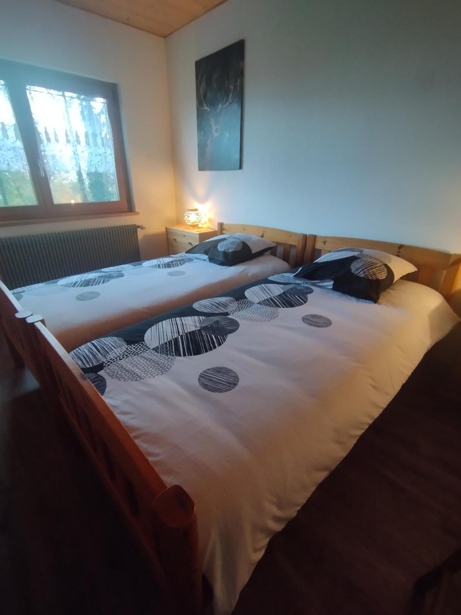 Chalet Au Bois Des Ecureuils Classe Trois Etoiles. Muhlbach-sur-Munster Bagian luar foto
